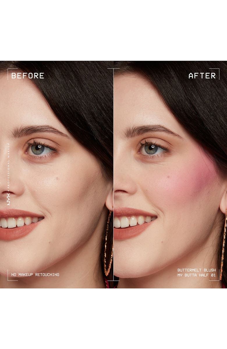 NYX PROFESSIONAL MAKEUP Buttermelt Blush, Alternate, color, My Butta Half