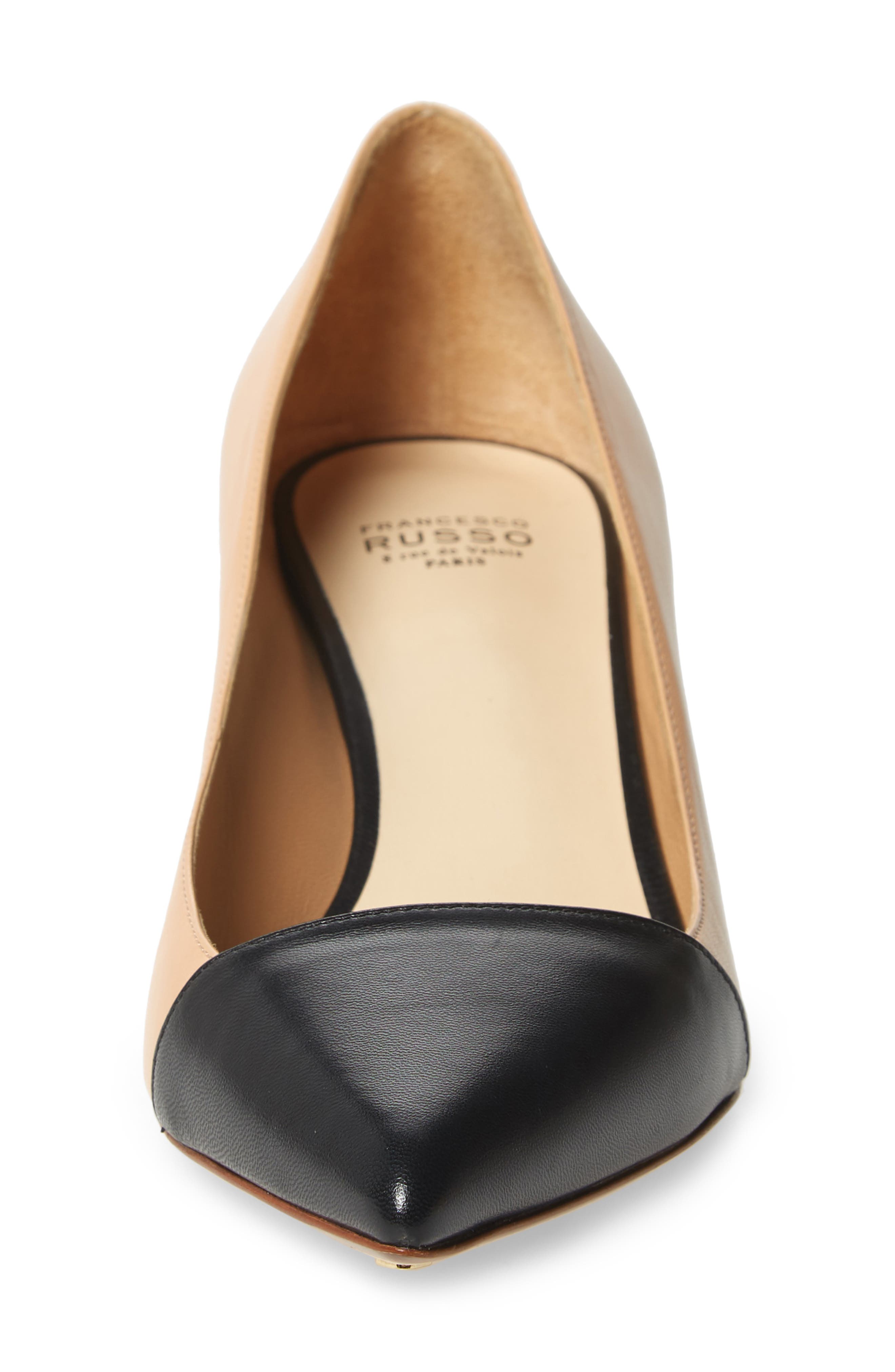 Francesco Russo Franco Russo Cap Toe Pump, Alternate, color, 