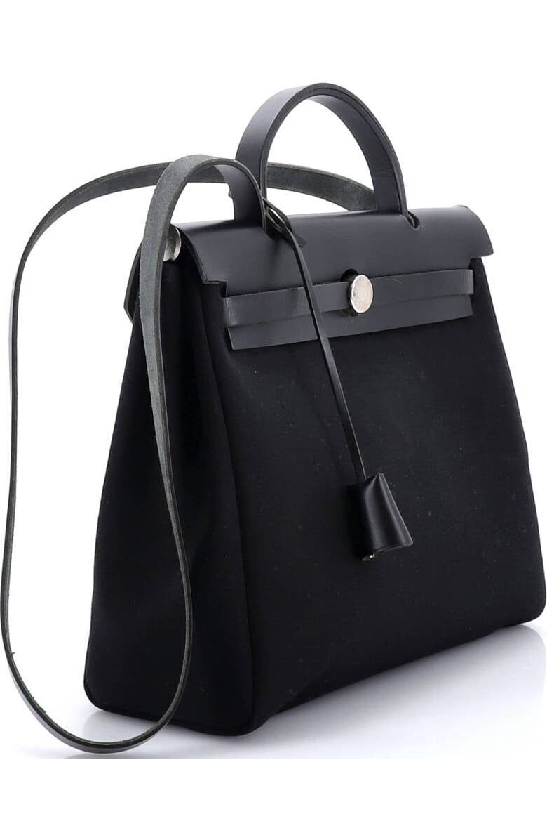 Pre-Owned Hermes Herbag Toile and Leather PM, Alternate, color,