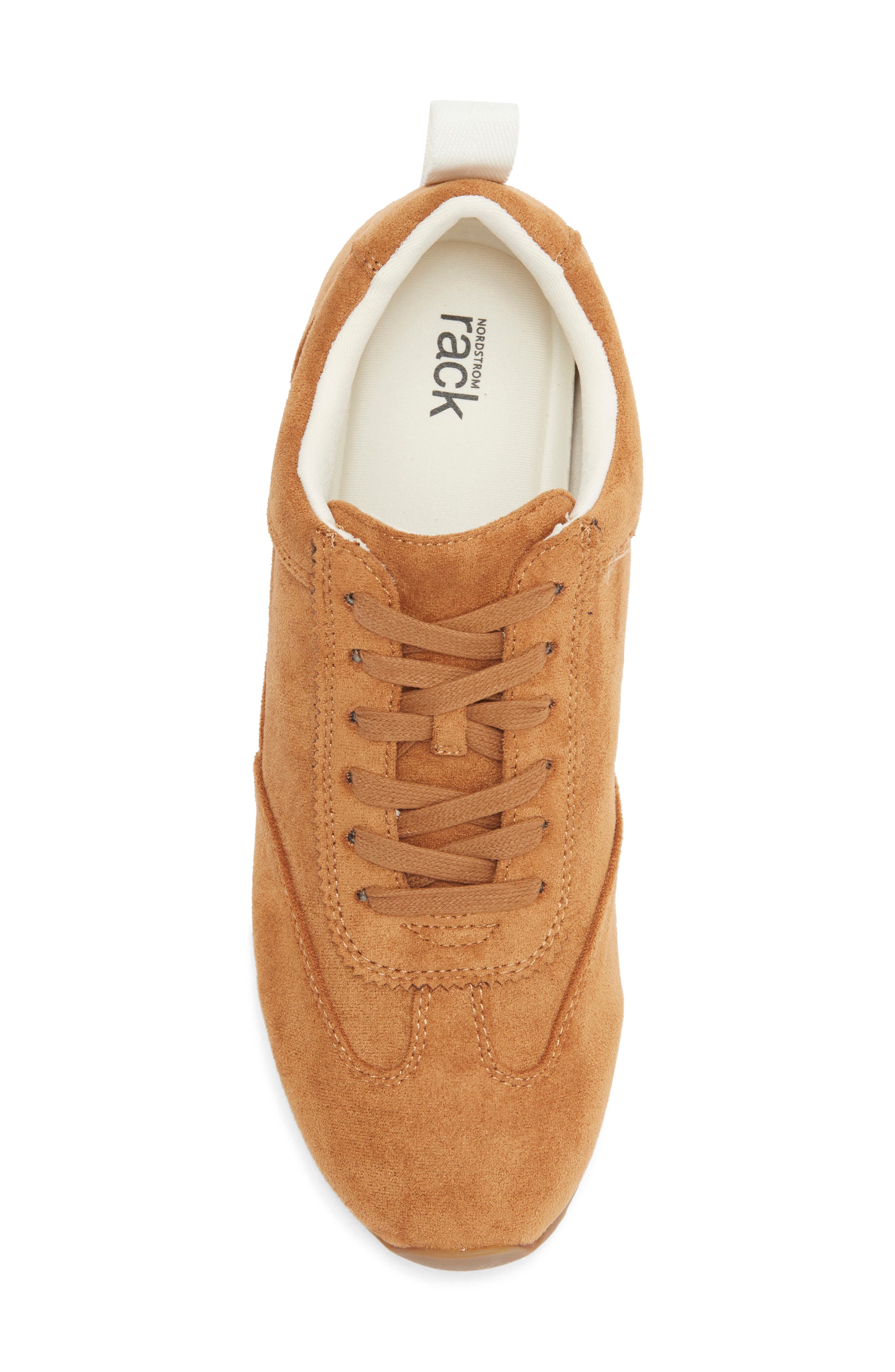 Peachy Low Lace-Up Sneaker, Alternate, color, TAN CAFE