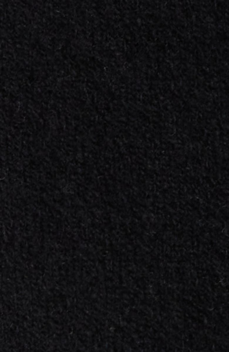 rag & bone Bridget Crewneck Wool Blend Sweater, Alternate, color, Black