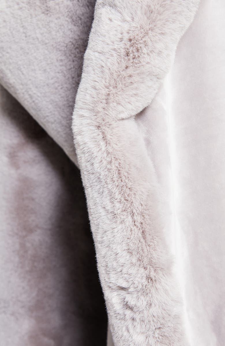 Anthropologie Home Faux Fur Throw Blanket, Alternate, color, 