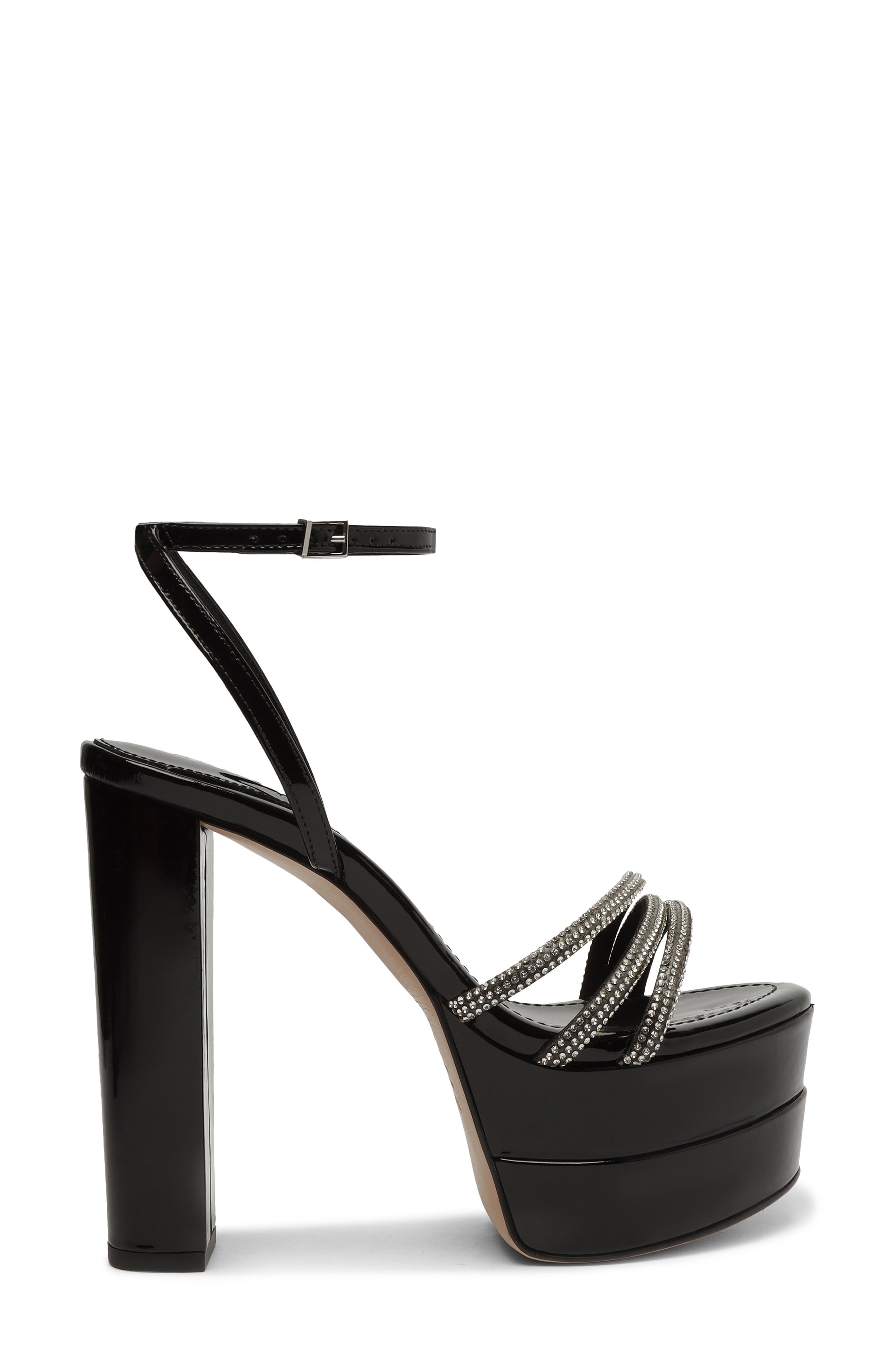 Schutz Piper Ankle Strap Platform Sandal, Alternate, color, 