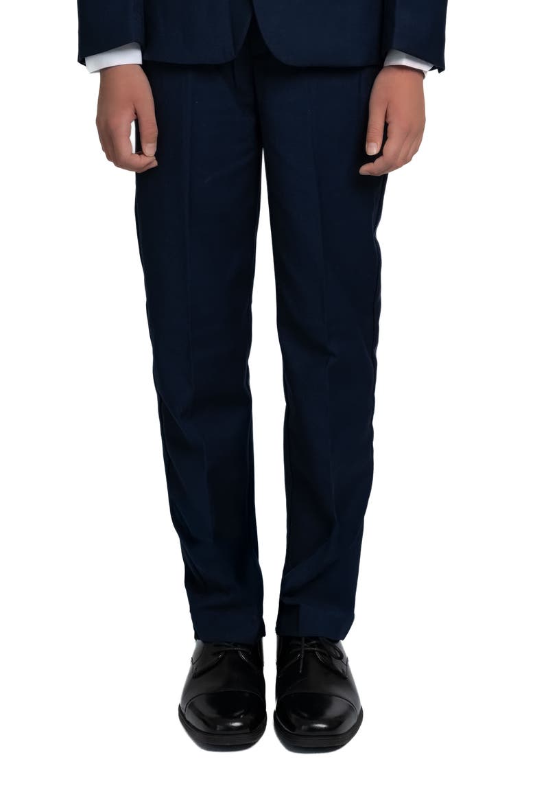 Kids' 007 5-Piece Slim Fit Suit, Alternate, color, Navy