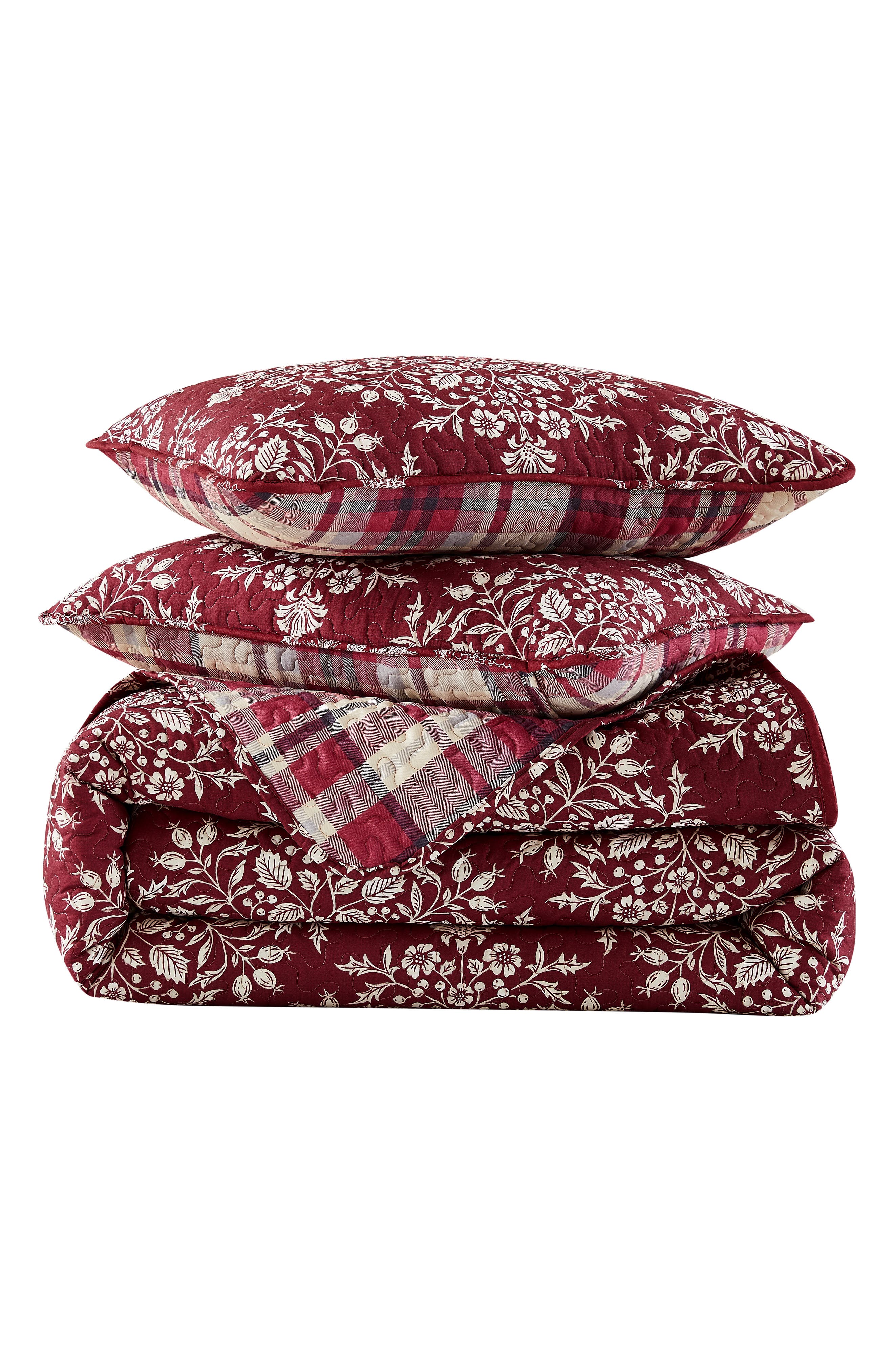 SOUTHSHORE FINE LINENS Christmas Carol Oversize Holiday Quilt Set