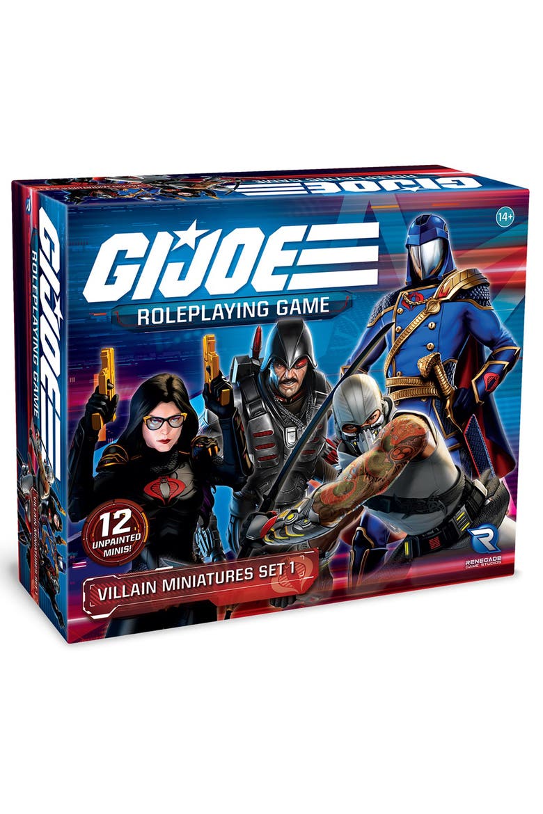 Roleplaying Game Villain Miniatures Set 1 12 Miniatures Expansion, Main, color, Multicolored
