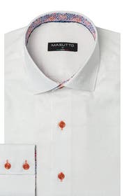 MASUTTO Solomon Jacquard Button-Up Shirt