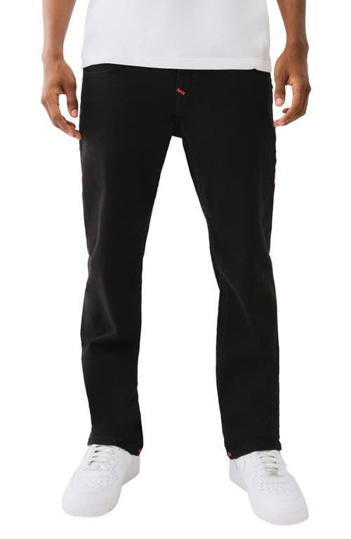 True Religion Brand Jeans Ricky Straight Leg Jeans in Black Rinse  product