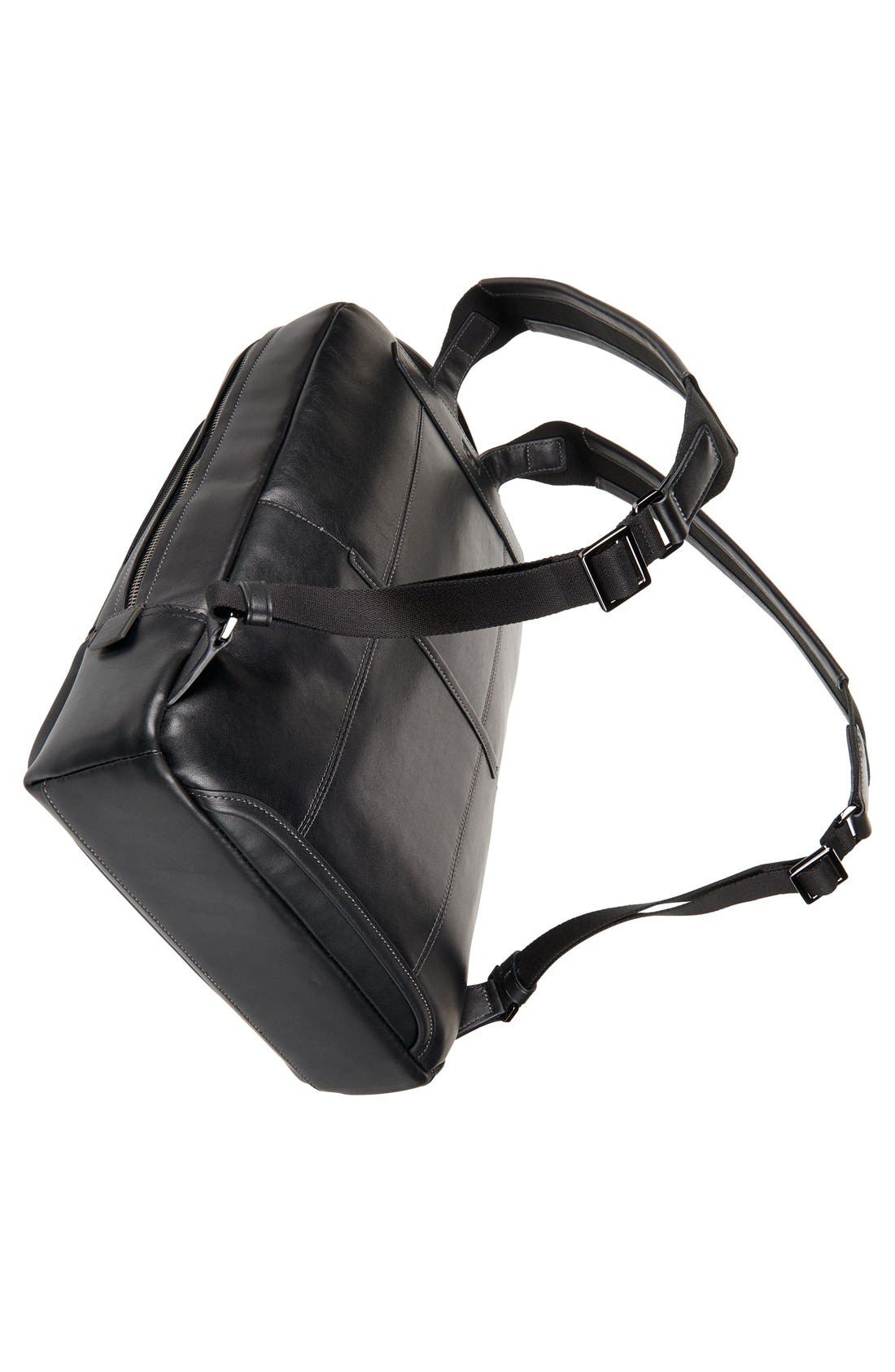 TUMI 'Harrison - Bates' Leather Backpack, Alternate, color, 