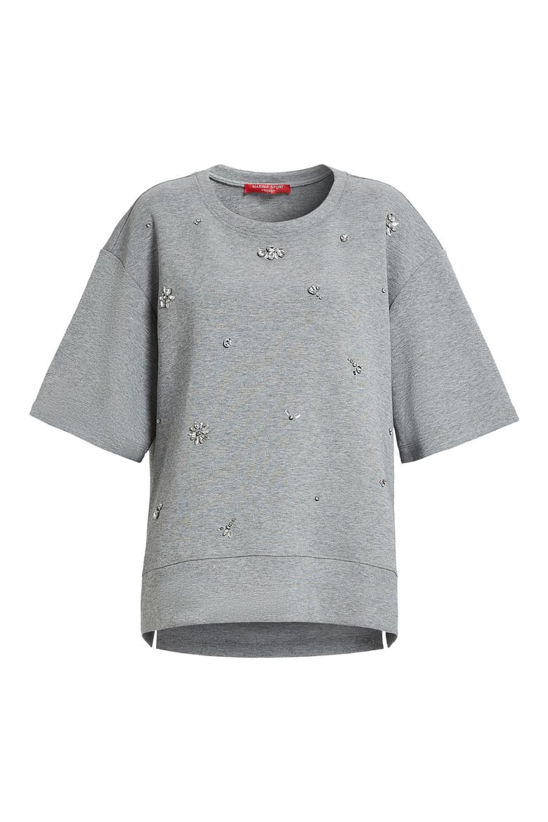 Rhinestone Sweatshirt, Alternate, color, LIGHT GREY