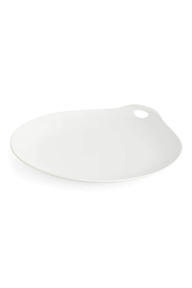 Portables Round Platter, Alternate, color, WHITE
