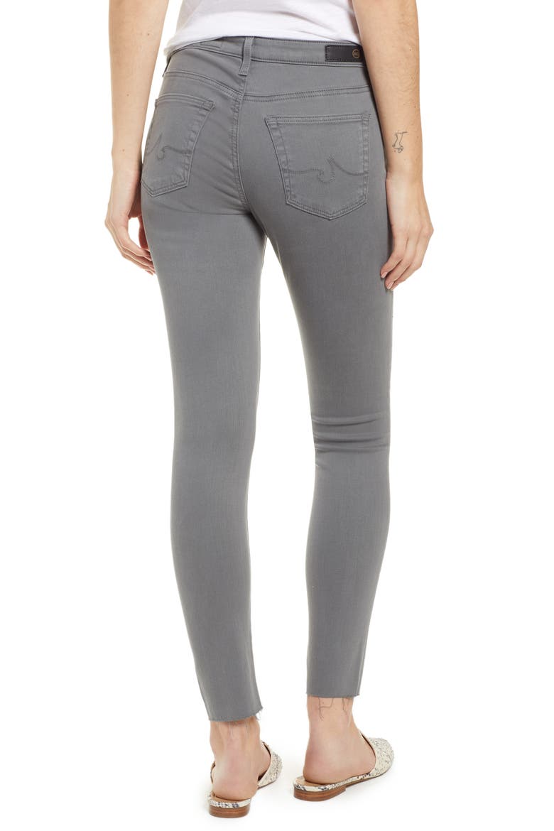 The Legging Ankle Super Skinny Jeans, Alternate, color, FOG BEACON