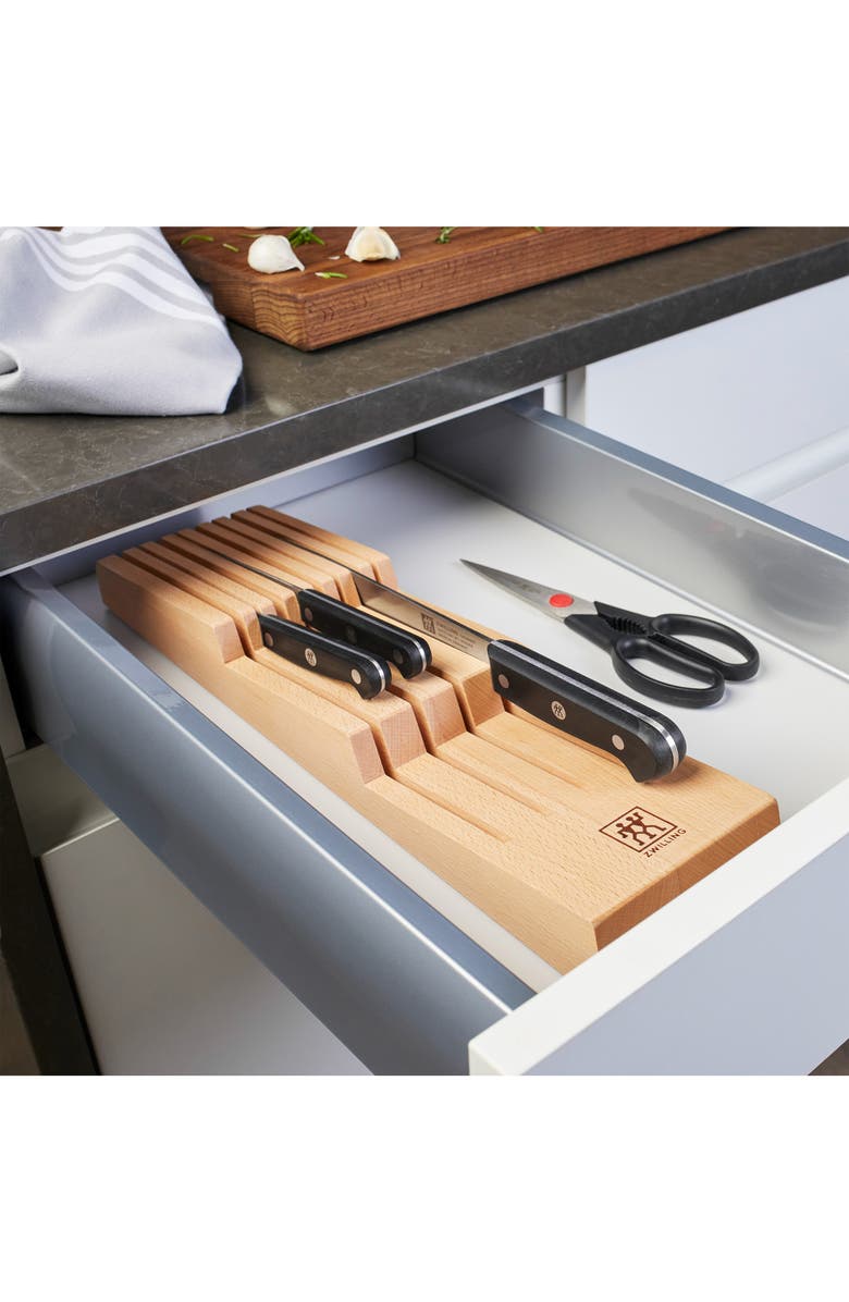 ZWILLING In Drawer Knife Organizer, Alternate, color, Natural