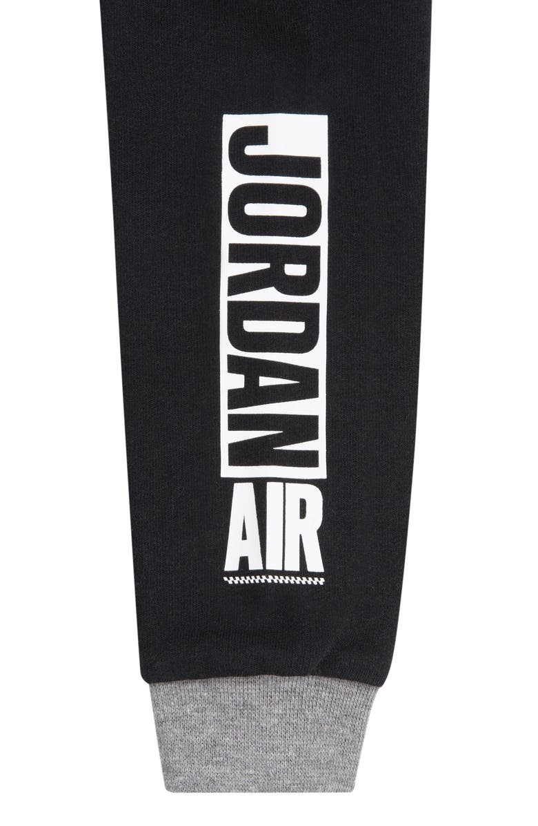 Jordan Logo T-Shirt, Hoodie & Joggers Set, Alternate, color, Carbon Heather