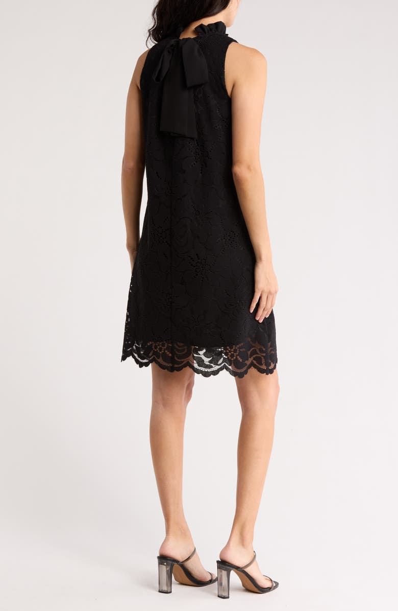 Anne Klein Floral Lace Shift Dress, Alternate, color,