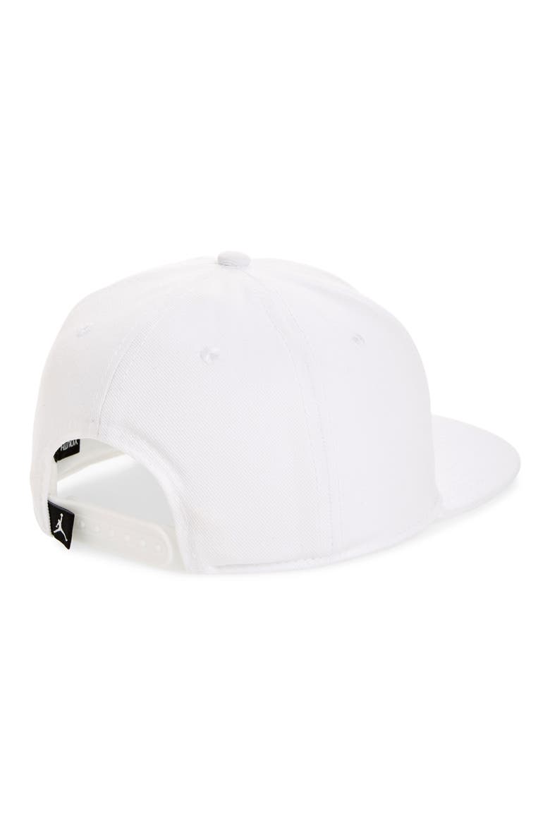 Jumpman Air Baseball Cap, Alternate, color, WHITE
