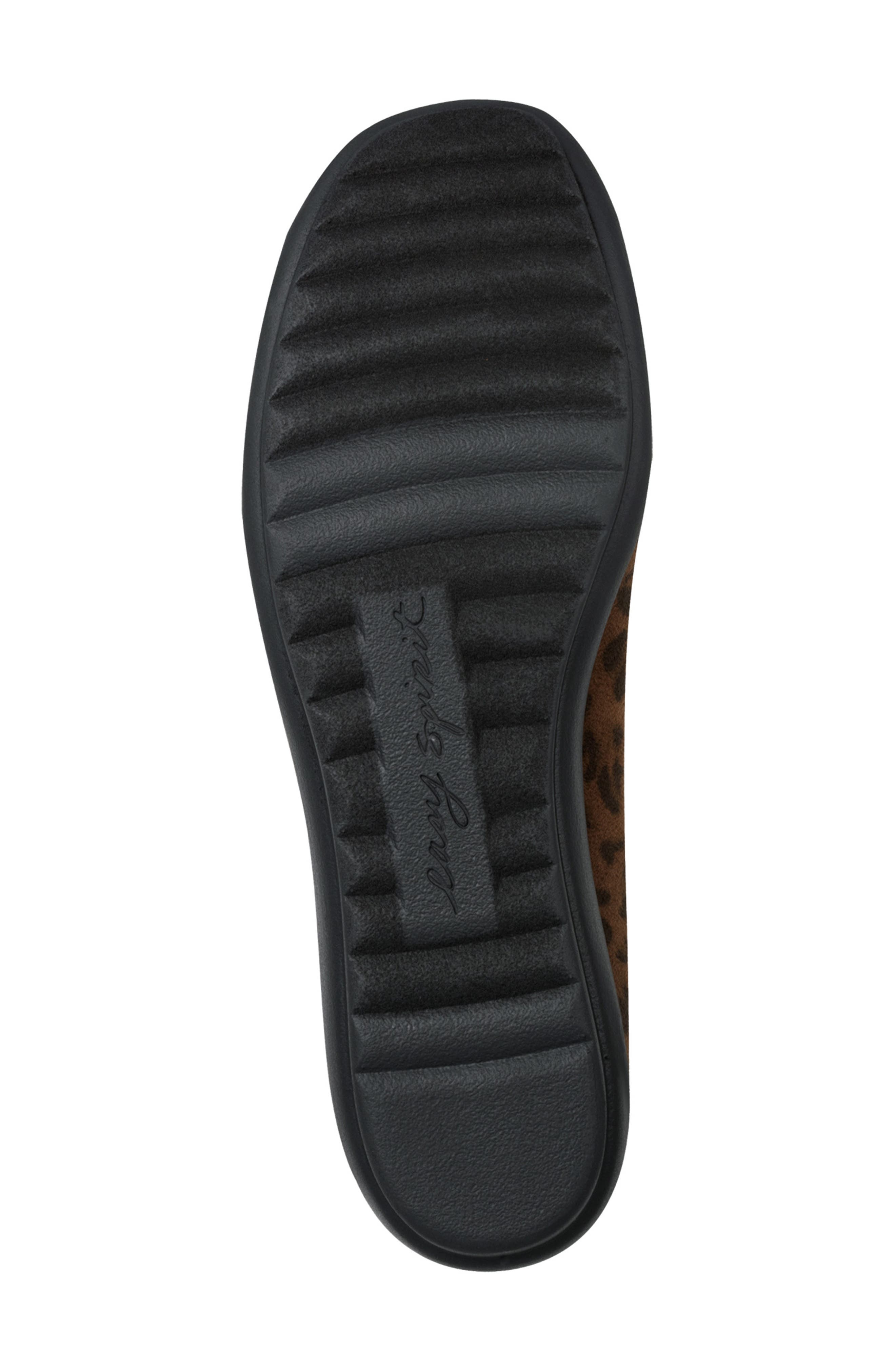 Easy Spirit Acasia Ballet Flat, Alternate, color, Leopard/ Black