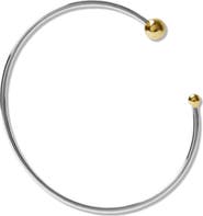 Argento Vivo Sterling Silver Ball Cuff Bracelet