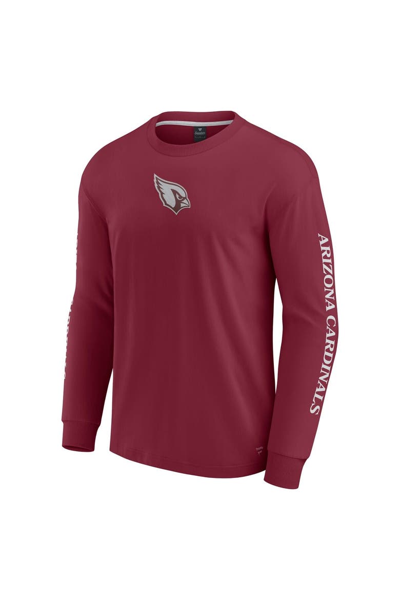 Unisex Fanatics  Cardinal Arizona Cardinals Elements Strive Long Sleeve T-Shirt, Alternate, color, Cardinal