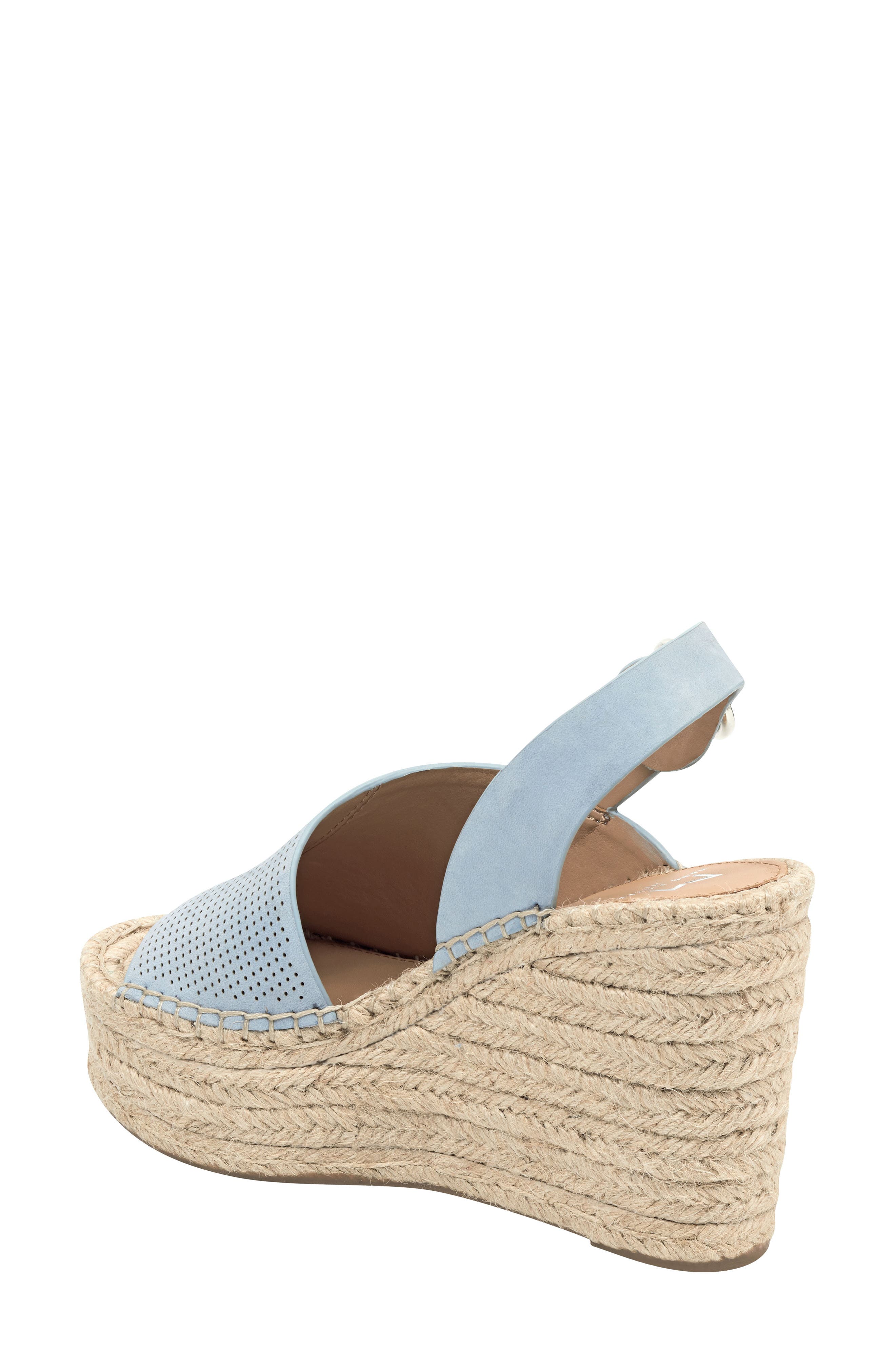 Marc Fisher LTD Andela Slingback Espadrille Wedge, Alternate, color, 