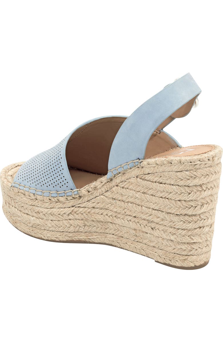 Marc Fisher LTD Andela Slingback Espadrille Wedge, Alternate, color,