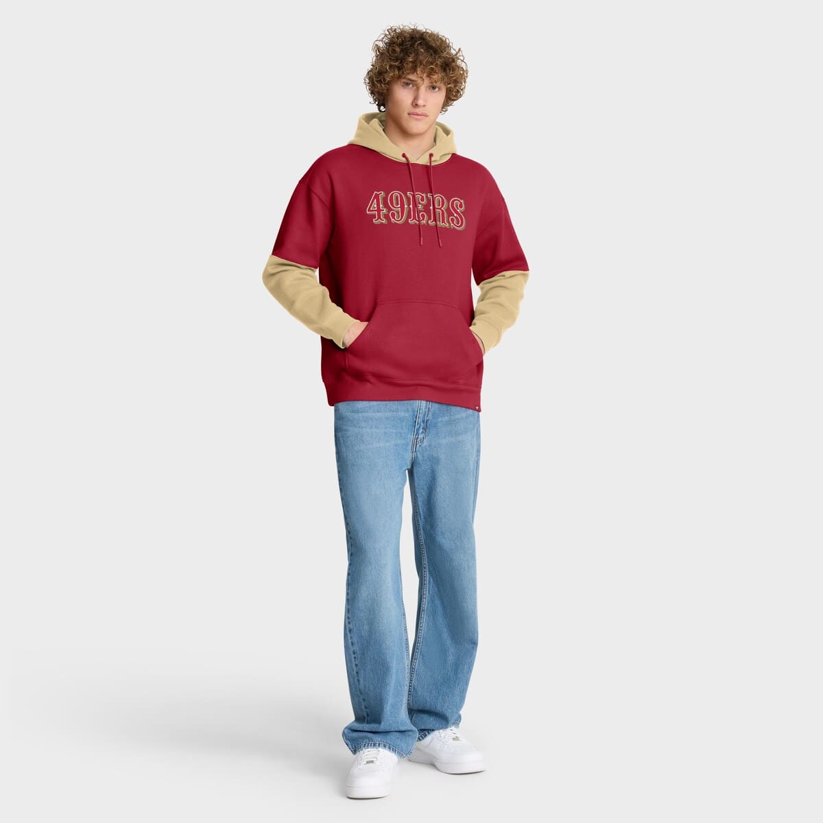 FANATICS Men's Fanatics Scarlet San Francisco 49ers Helmet Pullover ...