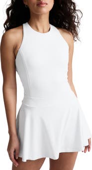 Beyond Yoga Sport Active Ace Pleated Dress with Built-In Shorts