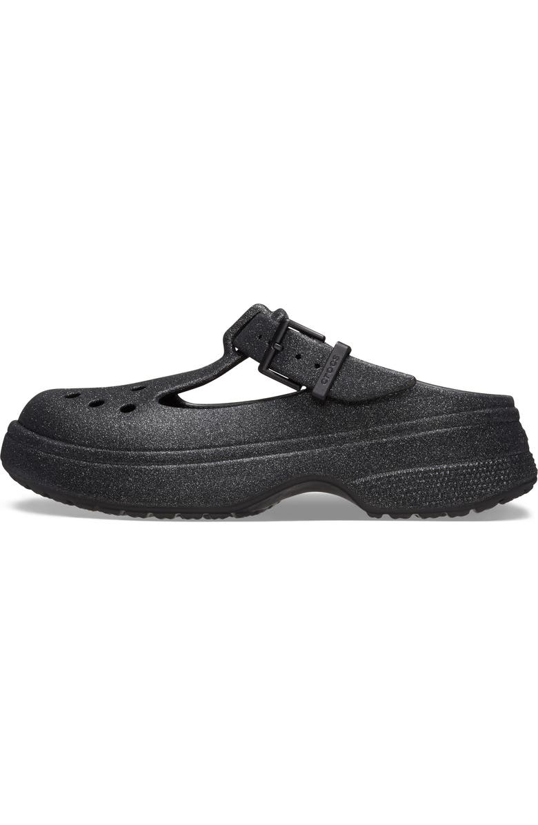CROCS Classic Glitter Clog, Alternate, color, Black