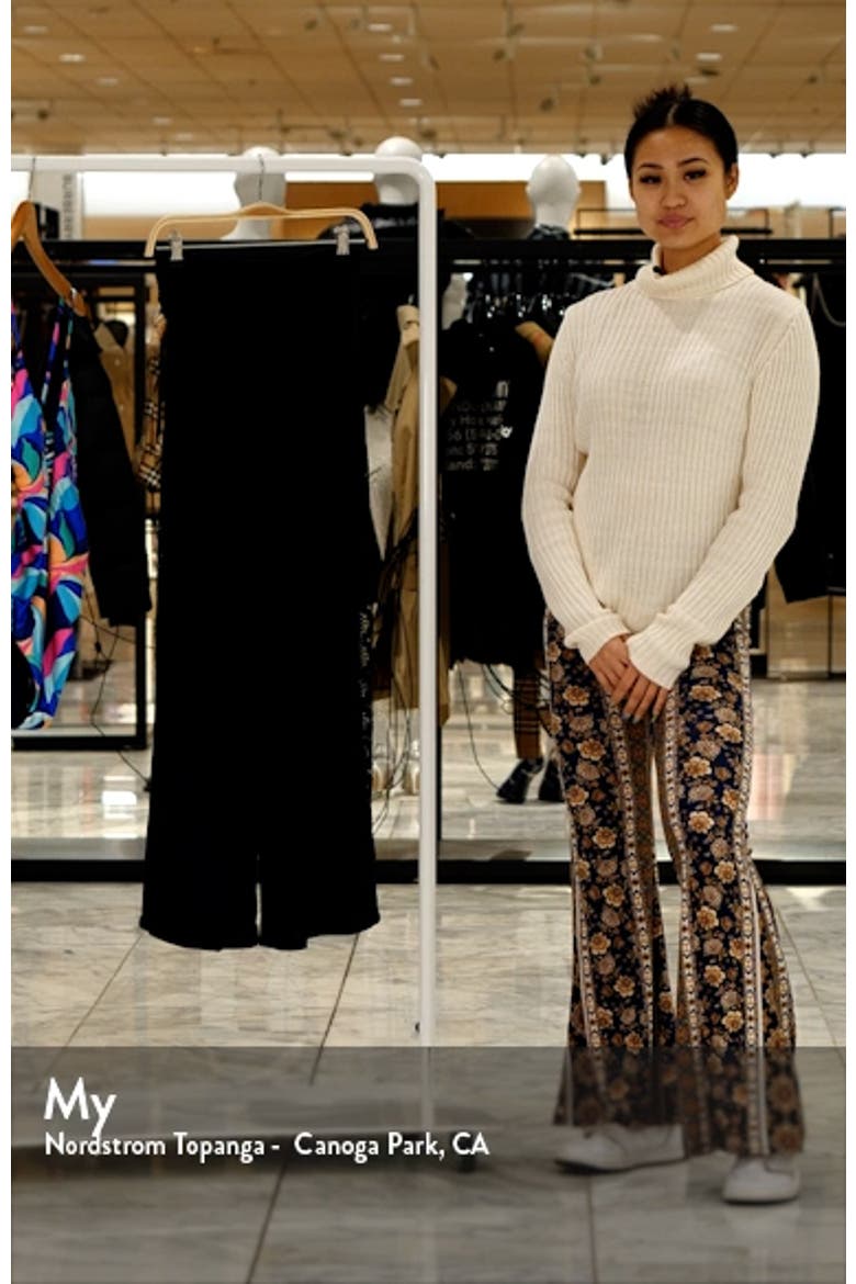Coastal Crochet Wide Leg Cover-Up Pants video