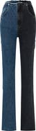 PCFG Two Color Block Denim Pant