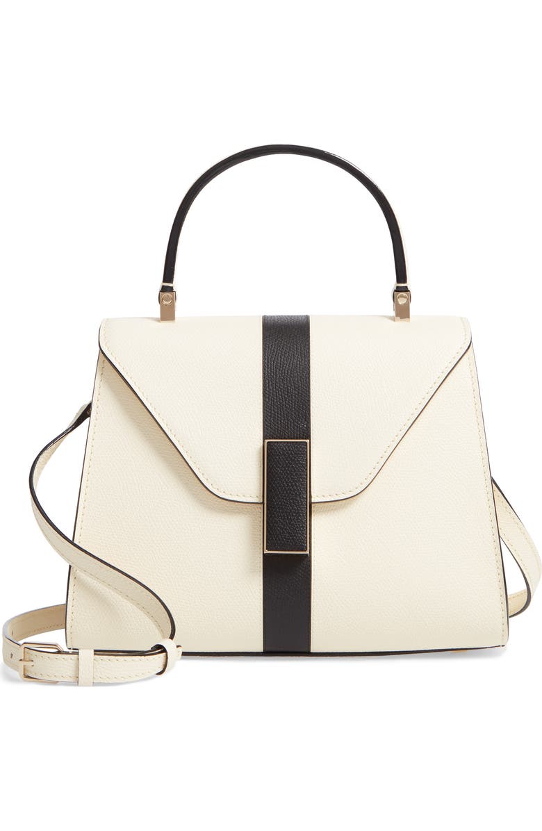 Valextra Mini Iside Top Handle Bag, Main, color,