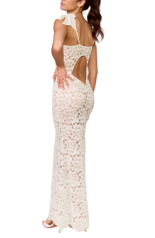 Rya Collection Amour Lace Nightgown In Animal Print