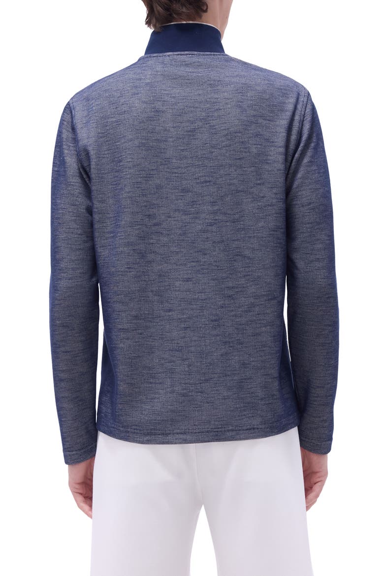 Quarter Zip Performance Pullover, Alternate, color, NAVY