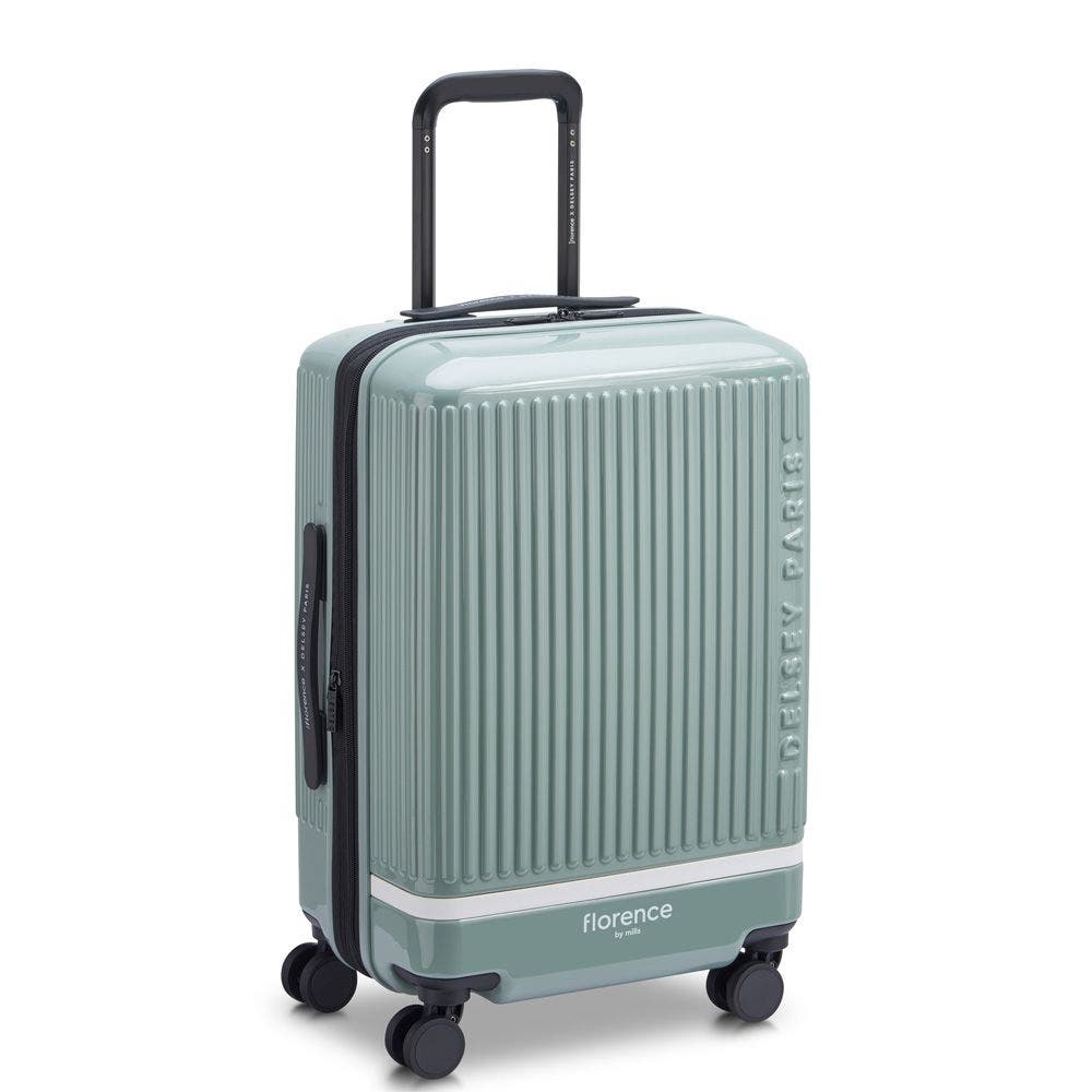 Florence by Mills Spin Me Away Expandable 20" Carry-On Spinner, Alternate, color, Sage Green