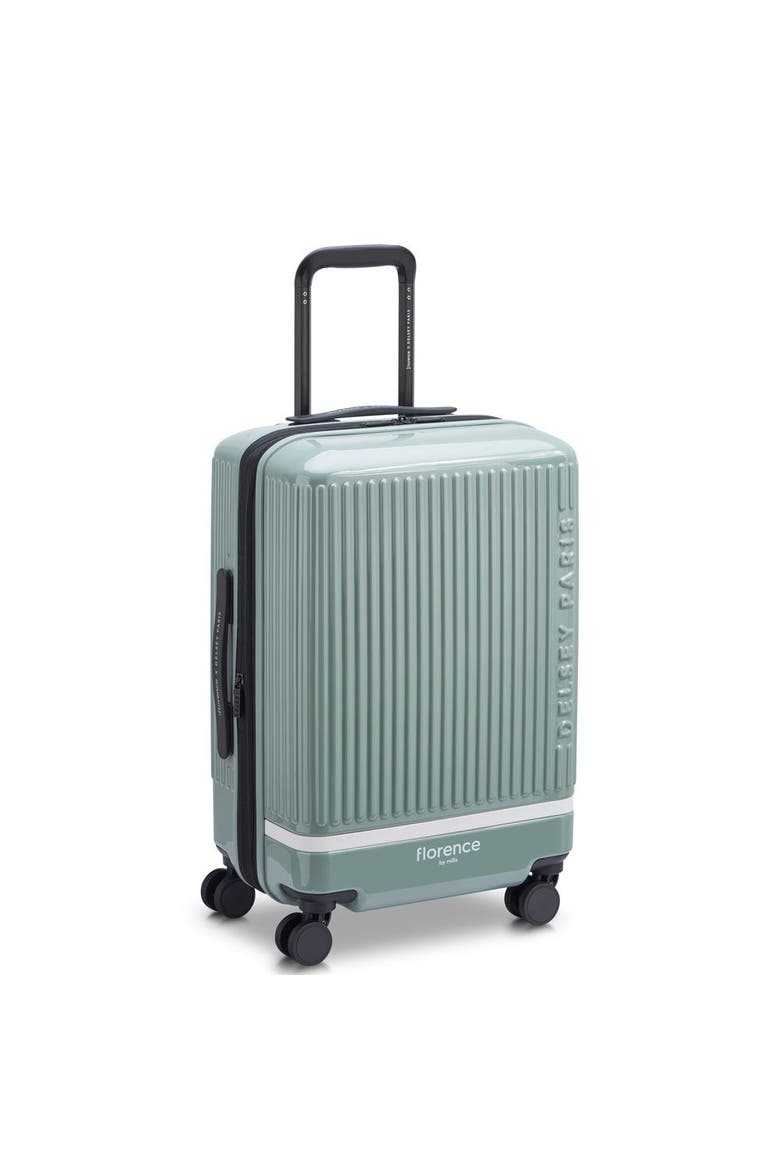Spin Me Away Expandable 20" Carry-On Spinner, Alternate, color, Sage Green