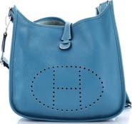 Pre-Owned Hermes Evelyne Bag Gen III Clemence PM