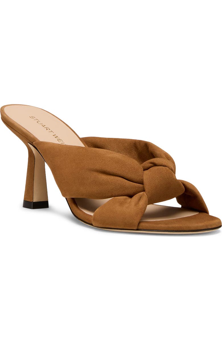 Stuart Weitzman Soplaya Slide 75, Main, color, Toasted Almond