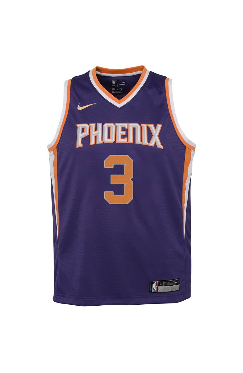 Nike Youth Nike Chris Paul Purple Phoenix Suns 2021/22 Diamond Swingman Jersey - Icon Edition, Alternate, color, 