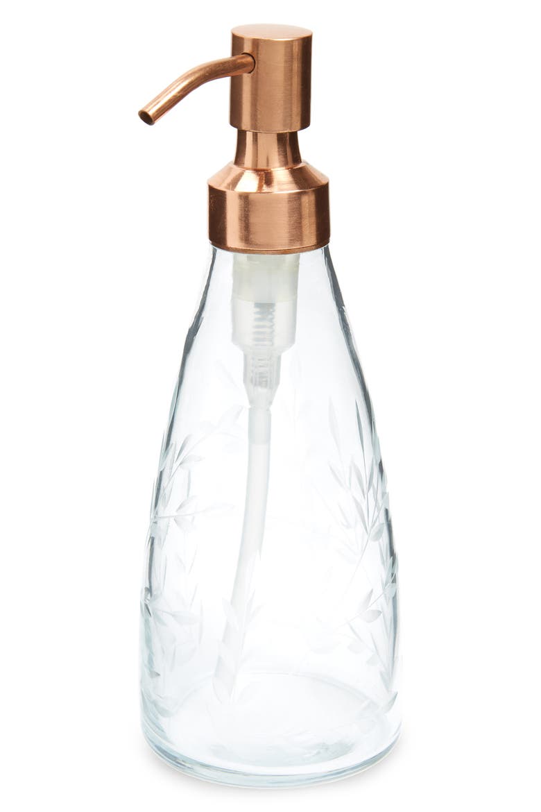 Anthropologie Meadow Bath Lotion Pump, Main, color, COPPER