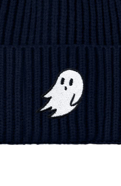 Dalix Ghost Fishermans Beanie Knit Watch Cap In Navy Blue