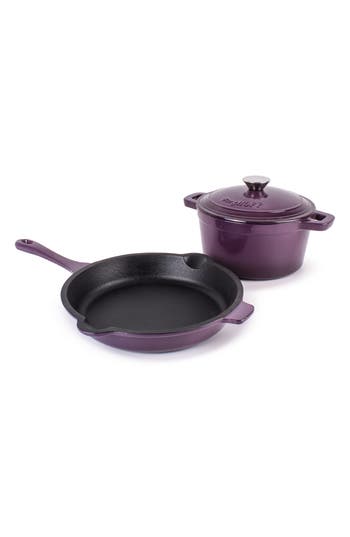 Berghoff Neo 3-piece Cookware Set In Purple