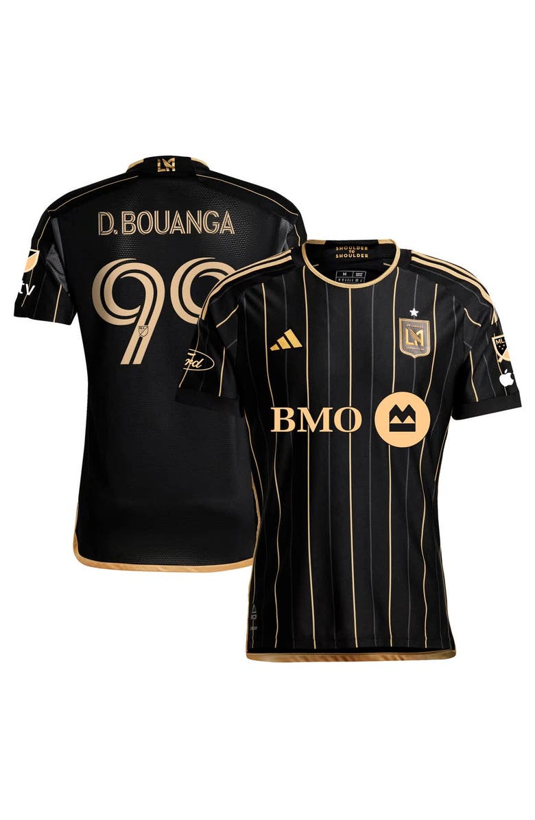 adidas Men's adidas Denis Bouanga Black LAFC 2024 Primary Authentic Player Jersey, Main, color, 