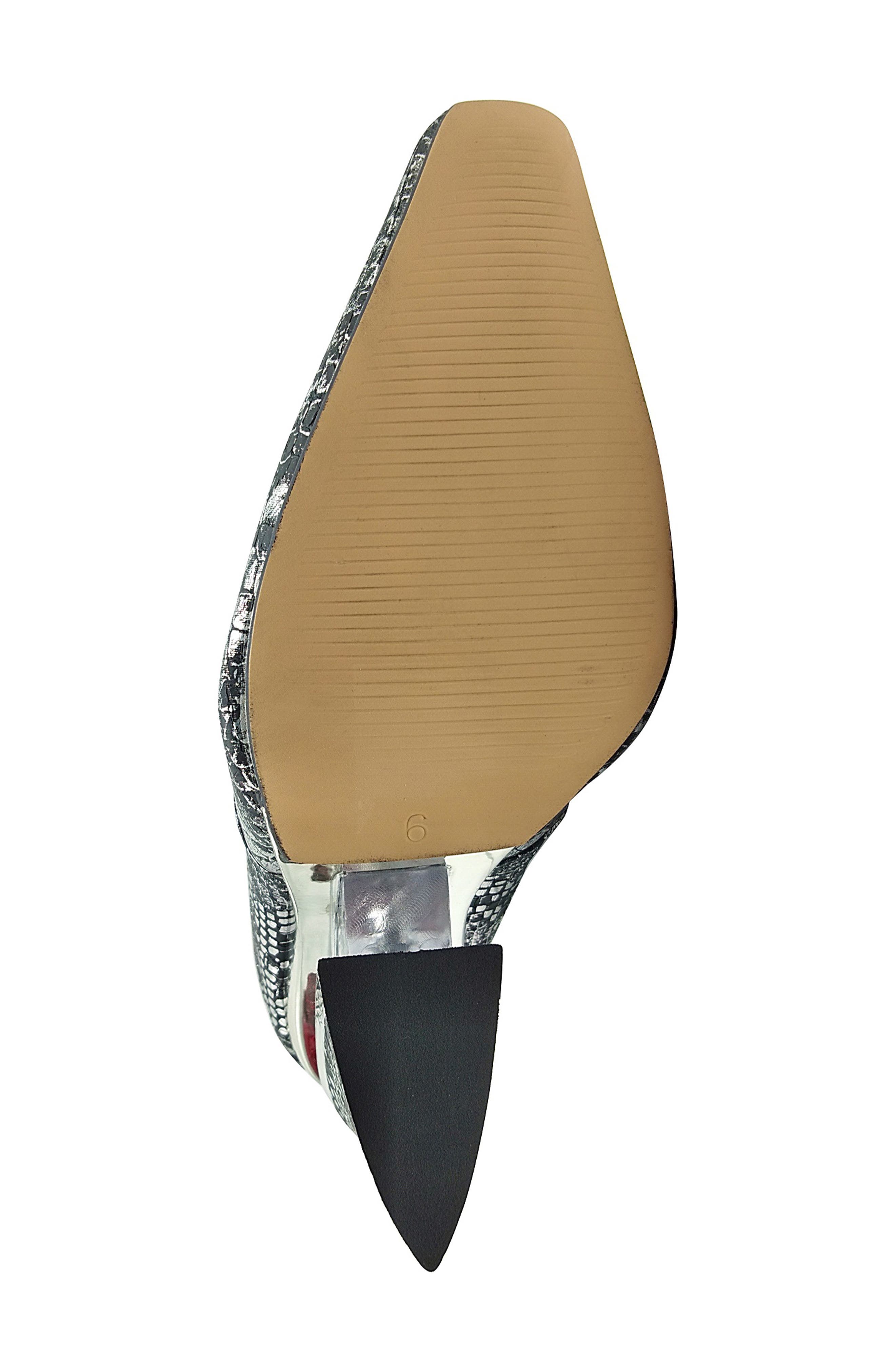 NINETY UNION Viva Snake-Embossed Knee High Boot, Alternate, color, Black Snake