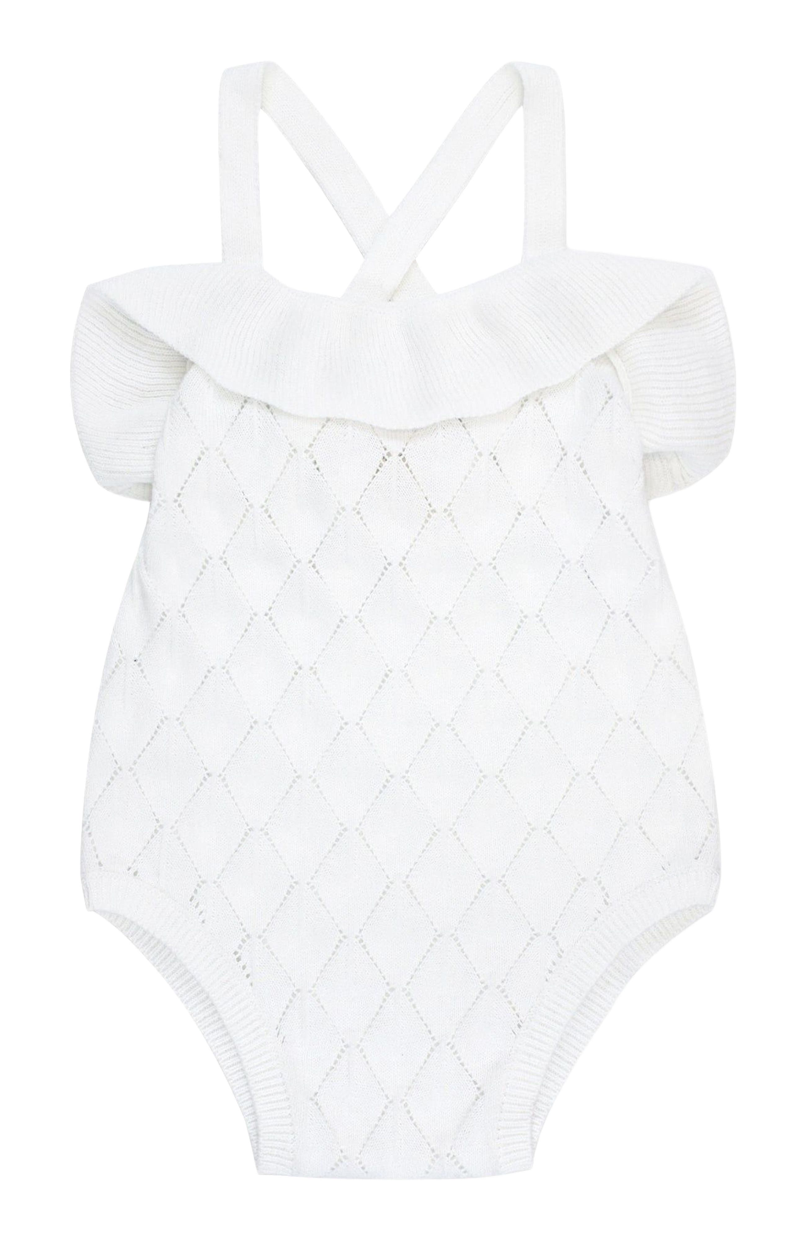 selected White Diamond Pointelle