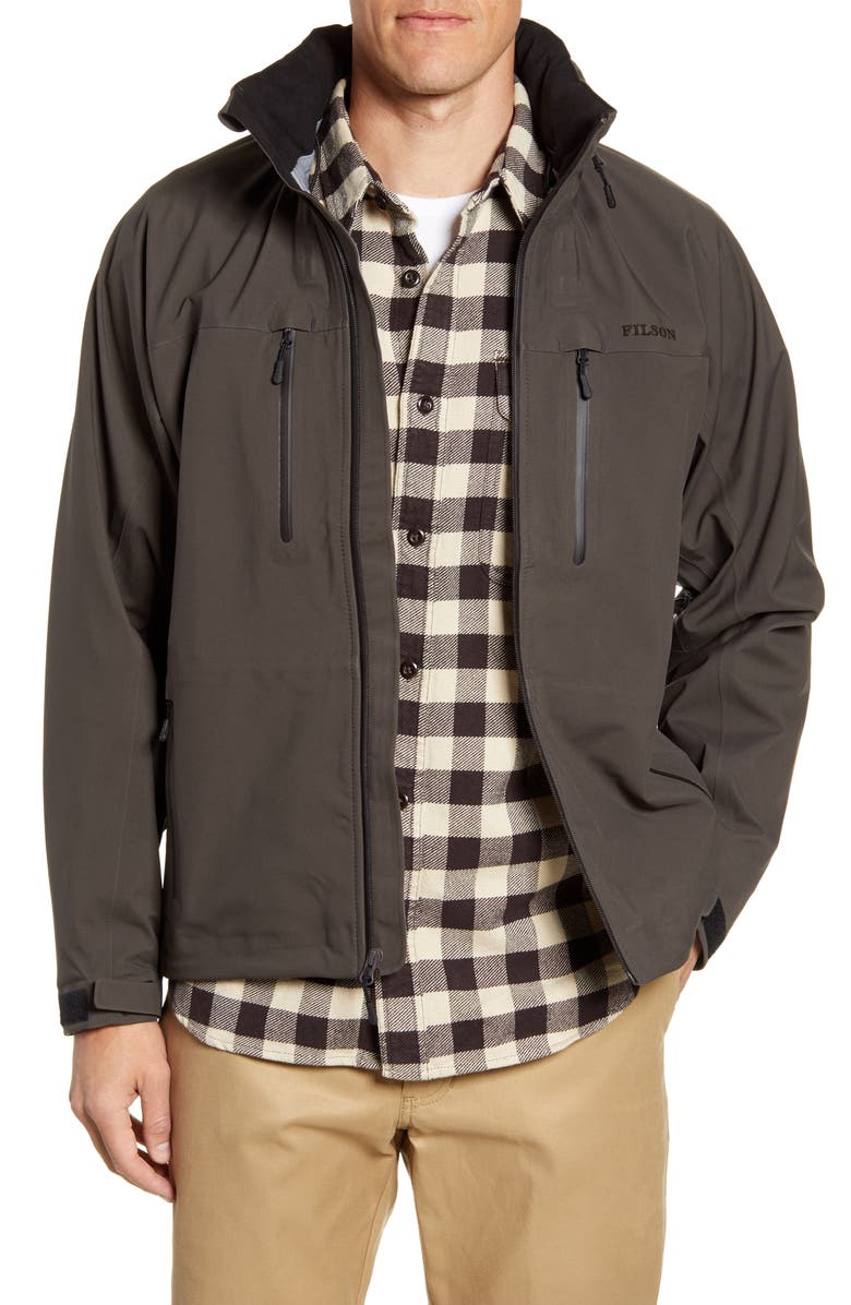 Filson Reliance Regular Fit Waterproof Jacket, Main, color,
