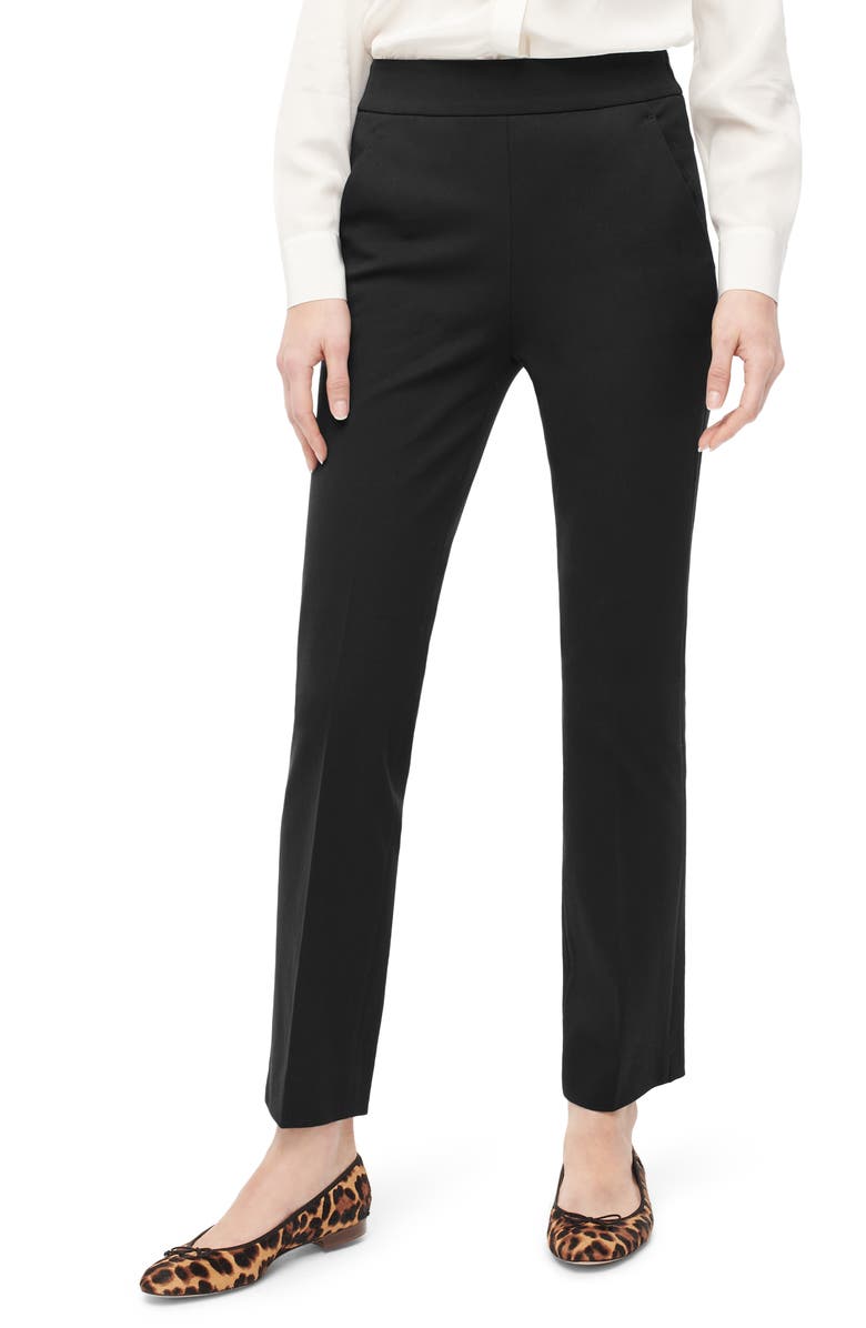 J.Crew Remi Stretch Cotton Pants, Main, color, 