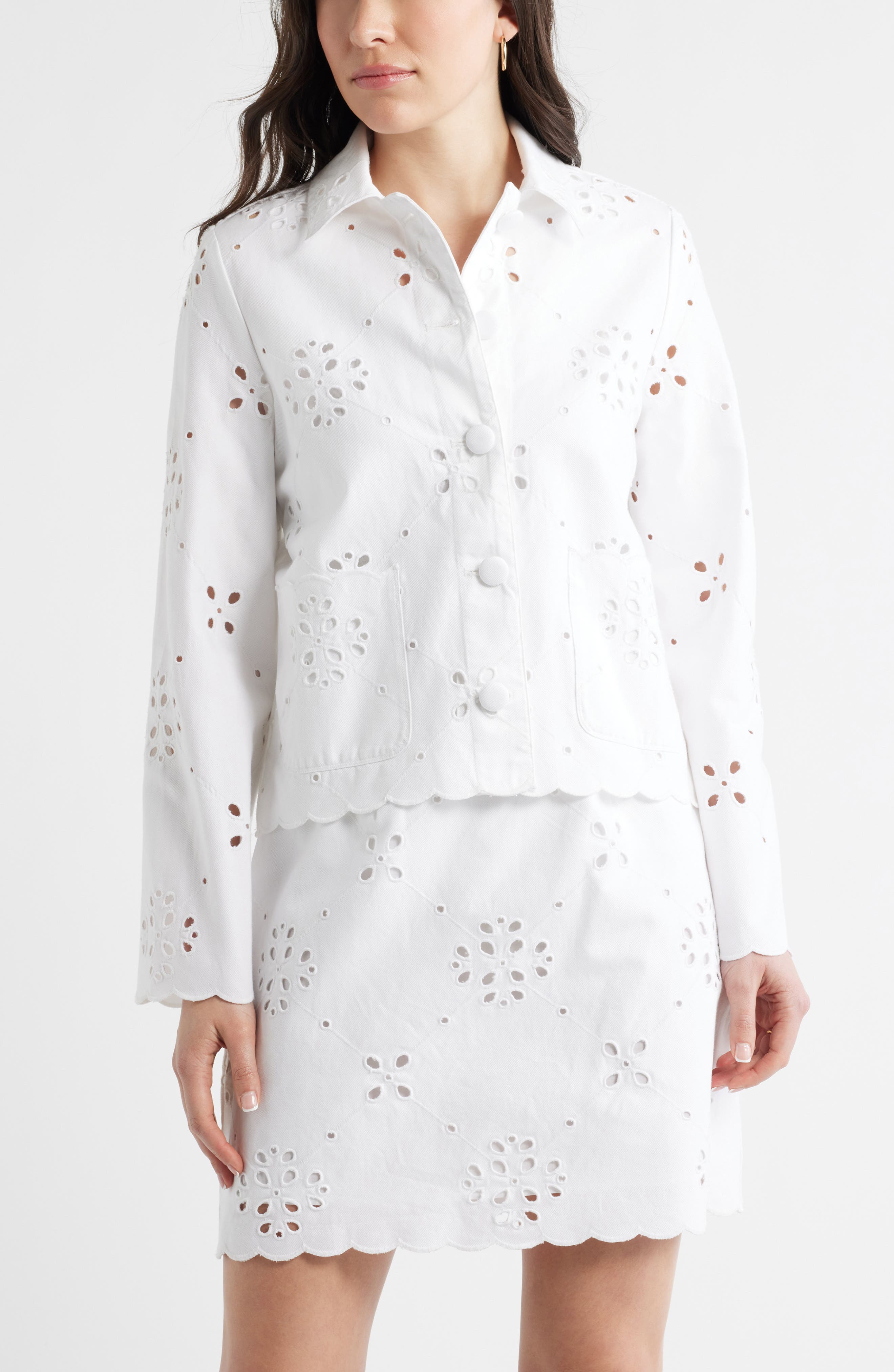 Eyelet Lace Jacket - image 3
