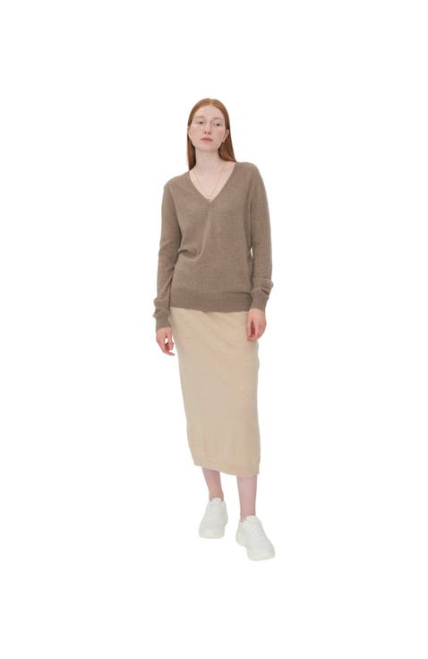 Essential Cashmere V-Neck Sweater