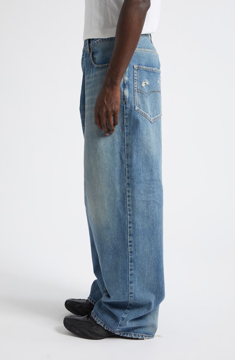 Balenciaga Baggy Jeans, Alternate, color, 5002 Aubergine