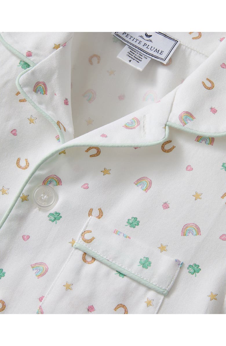 Petite Plume Kids' Classic Short Two-Piece Pajamas, Alternate, color, 